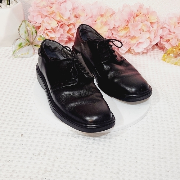 Mephisto Black Leather Lace-Up Shoes Air-Jet Size 11 display picture 1
